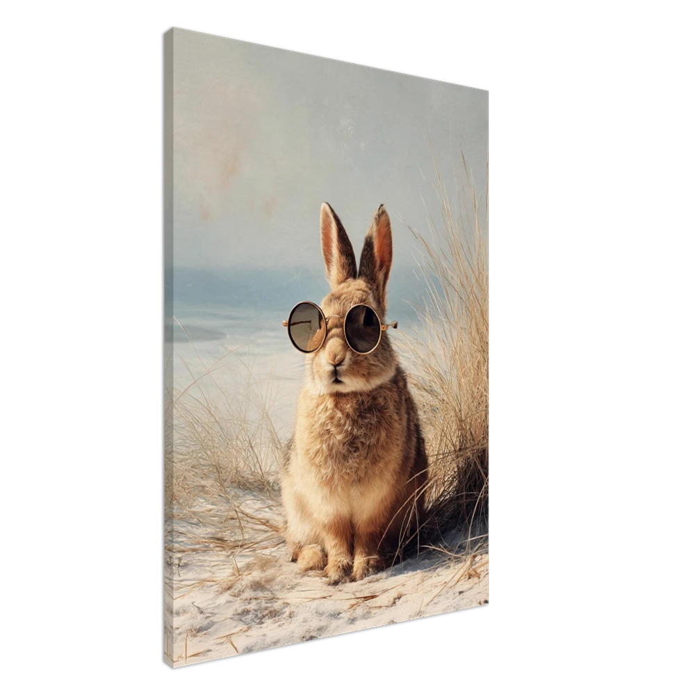 The Beach Hopper - Lærred (Canvas)