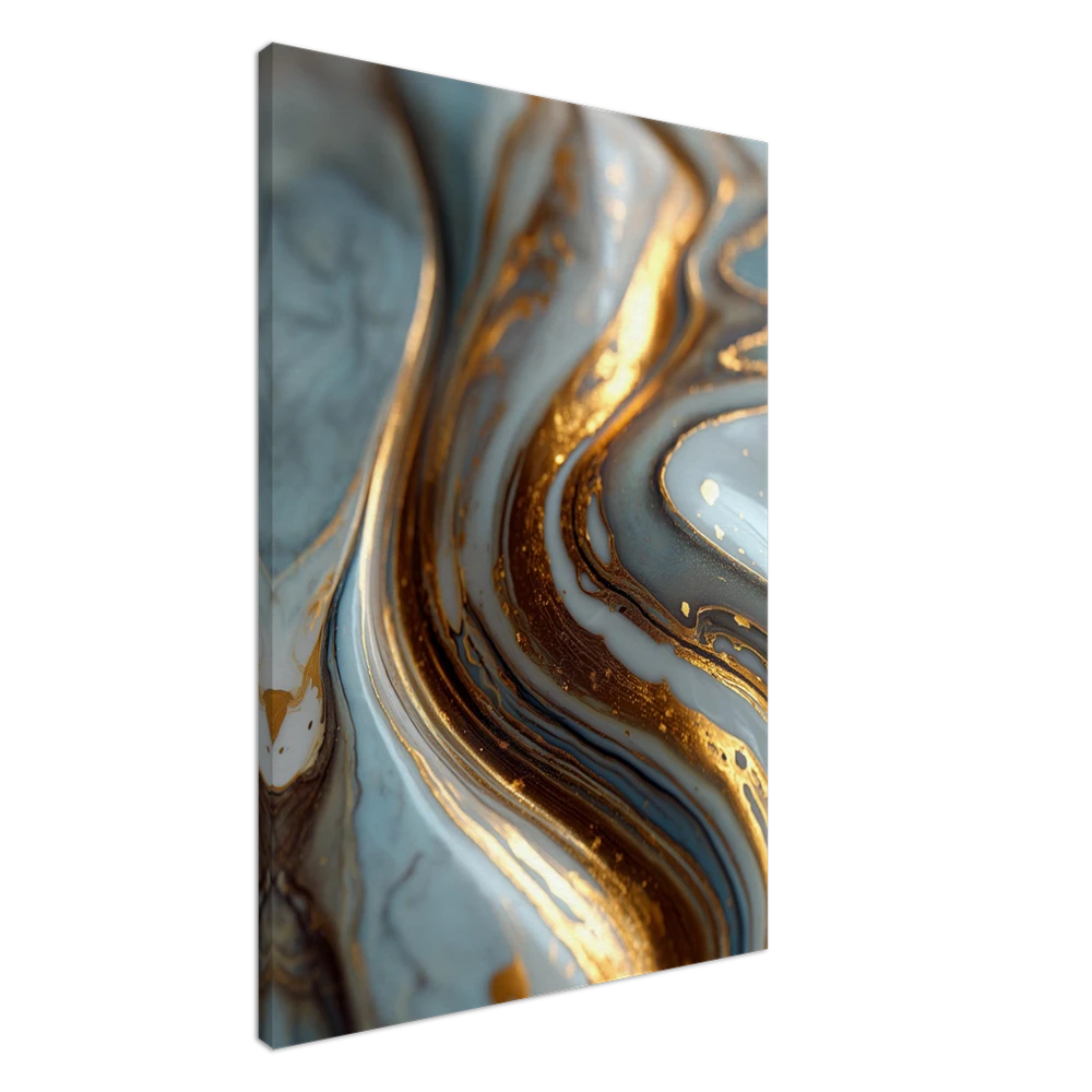 Gold Stream - Lærred (Canvas)