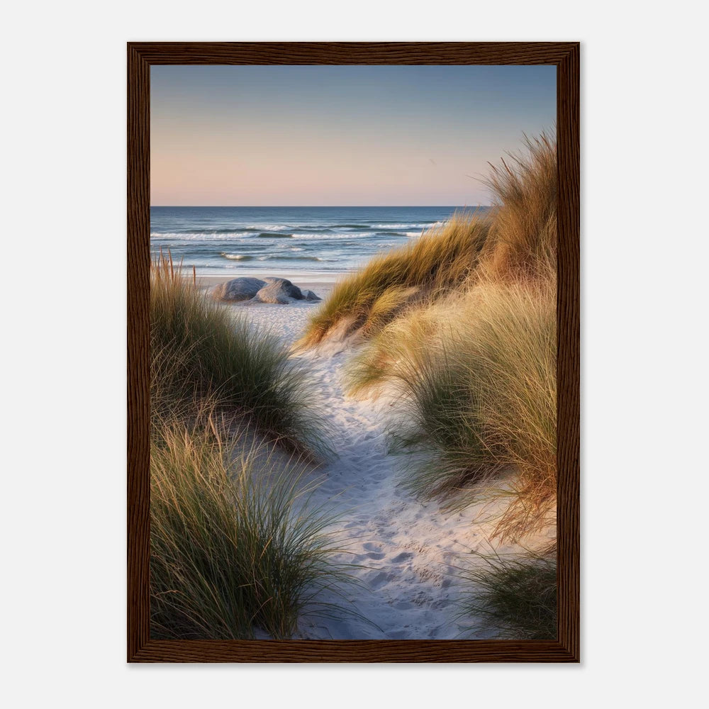 Strandtur - Mørkt Træ