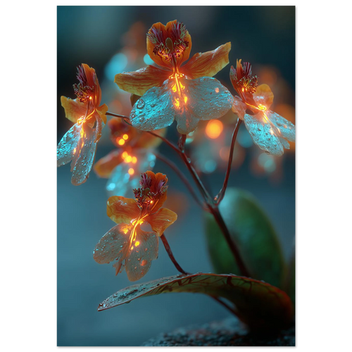 Flot Blomst - Ren Plakat