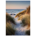 Strandtur - Ren Plakat