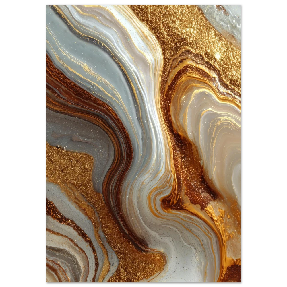 Gold River - Ren Plakat