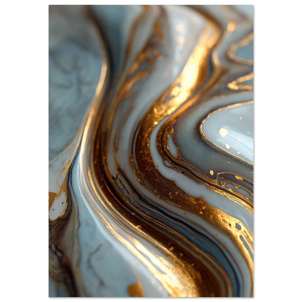 Gold Stream - Ren Plakat