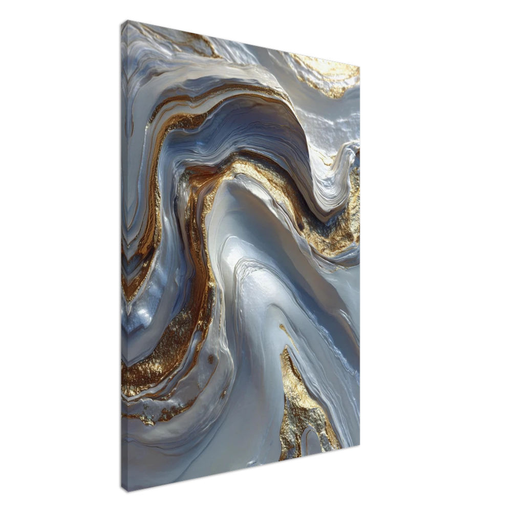 White Gold - Lærred (Canvas)