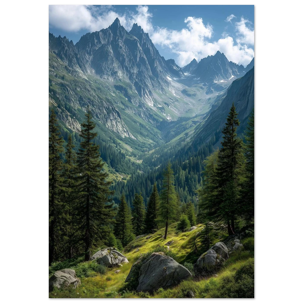 Alperne - Ren Plakat